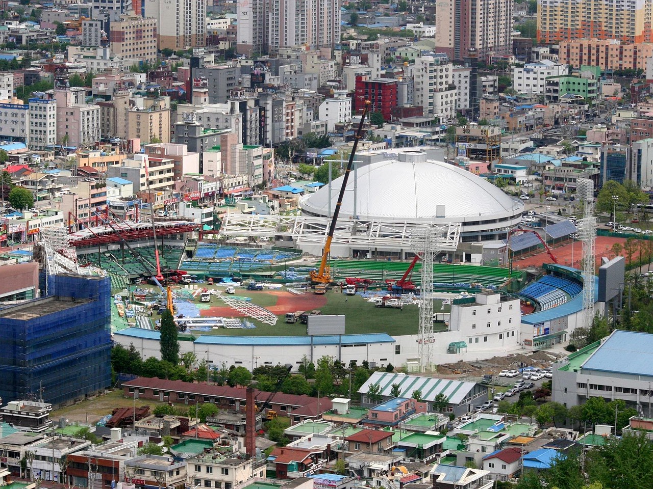 Daejeon South Korea city skyline