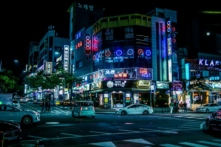 광주광역시 거리 풍경 — 구별 우편번호 매핑