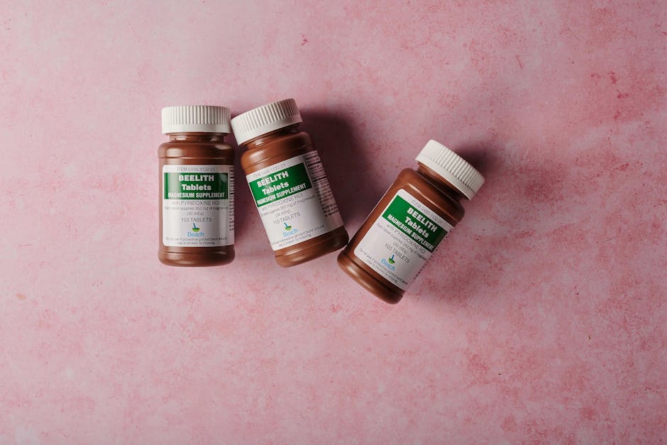 iHerb 마그네슘 건강기능식품 영양제 병
