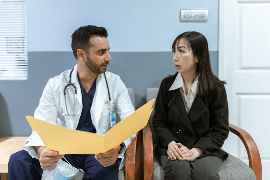 International patient healthcare consultation at Korean hospital