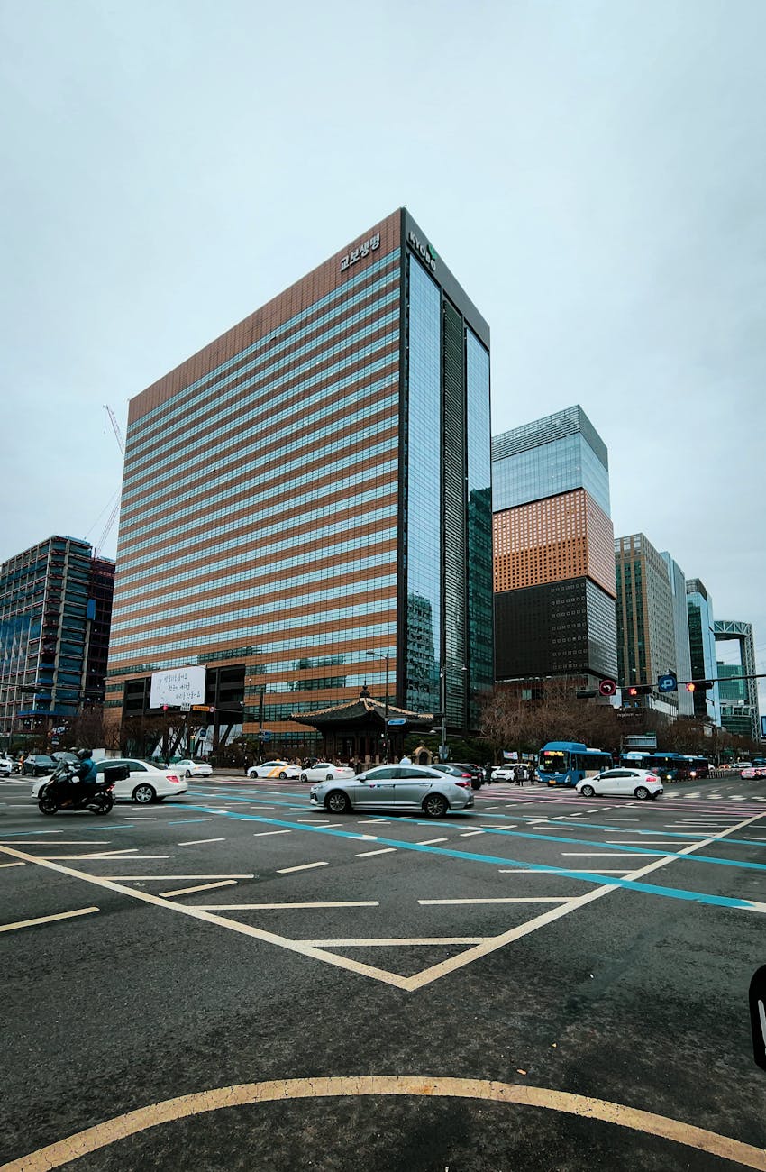 Seoul cityscape skyscrapers - Korea E-9 work visa foreign worker housing
