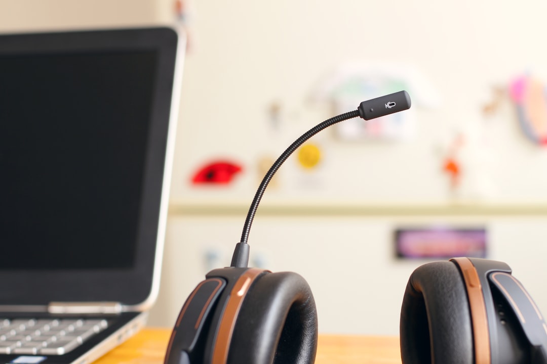 Clear headset audio capture for an AI sales call review workflow